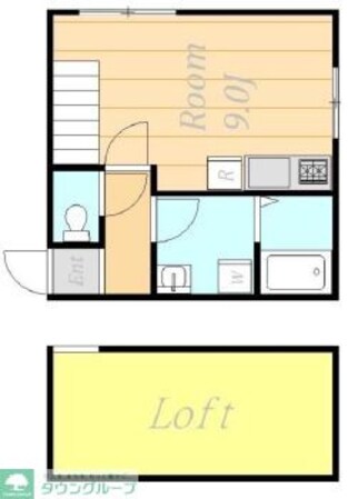 アークアンシェルの物件間取画像